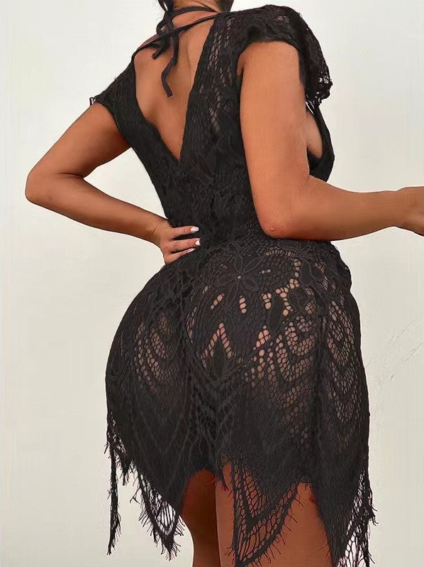 Wonderous Babydoll and G-String - S/M/L/XL-3